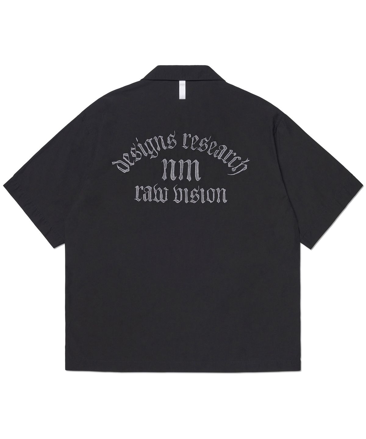 노매뉴얼(NOMANUAL) R.V BOWLING SHIRT - BLACK