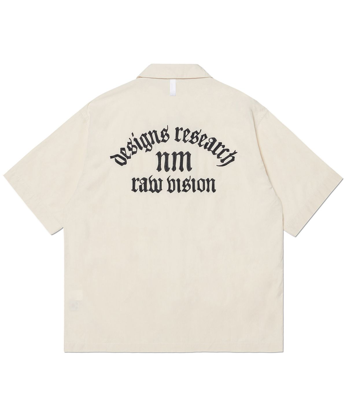 노매뉴얼(NOMANUAL) R.V BOWLING SHIRT - CREAM