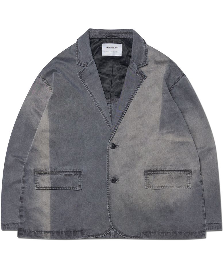 SUNFADED JACKET - WASHED BLACK
