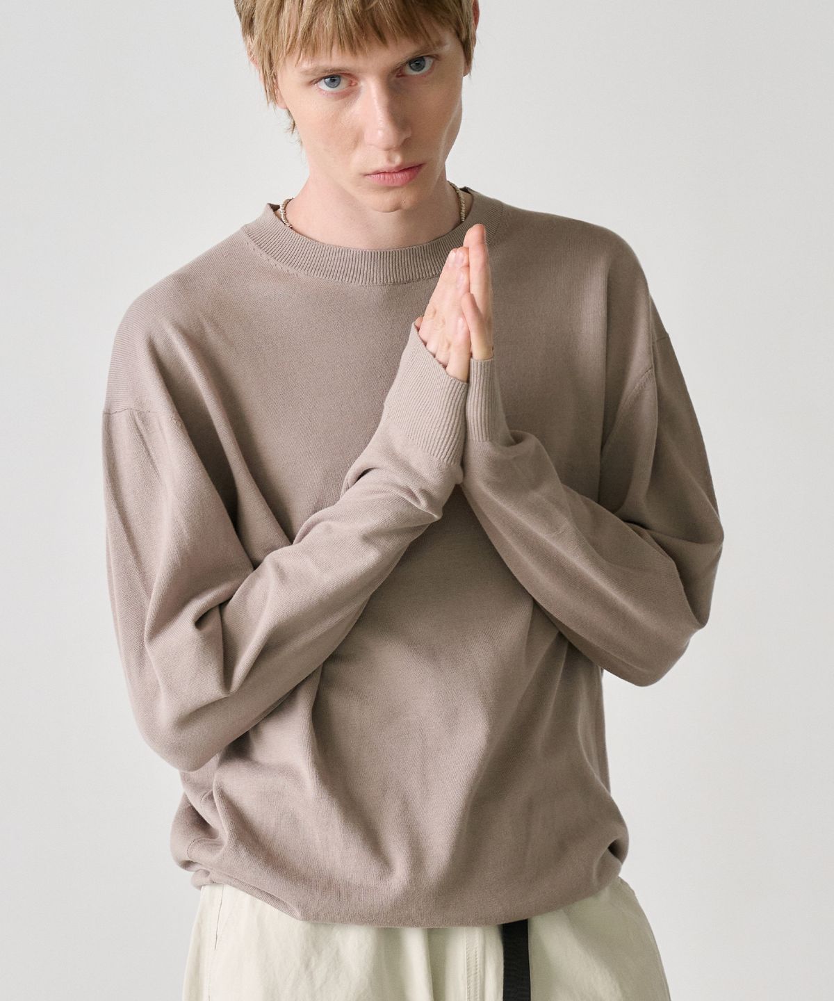노운(NOUN) essential knit (beige)