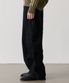 washed cargo pants (black)
