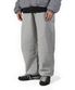 크랙 조거 스웻 와이드 벌룬 팬츠 등산 헬스 운동 츄리닝 바지  (GREY)