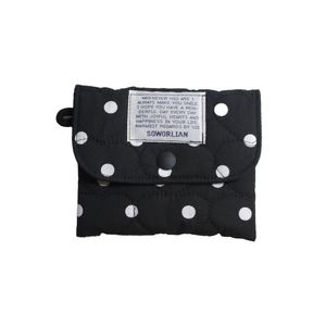 똑딱미니파우치_ 블랙도트