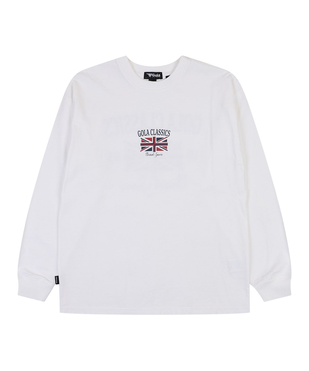 골라(GOLA) LONG SLEEVE T-SHIRT [WHITE]
