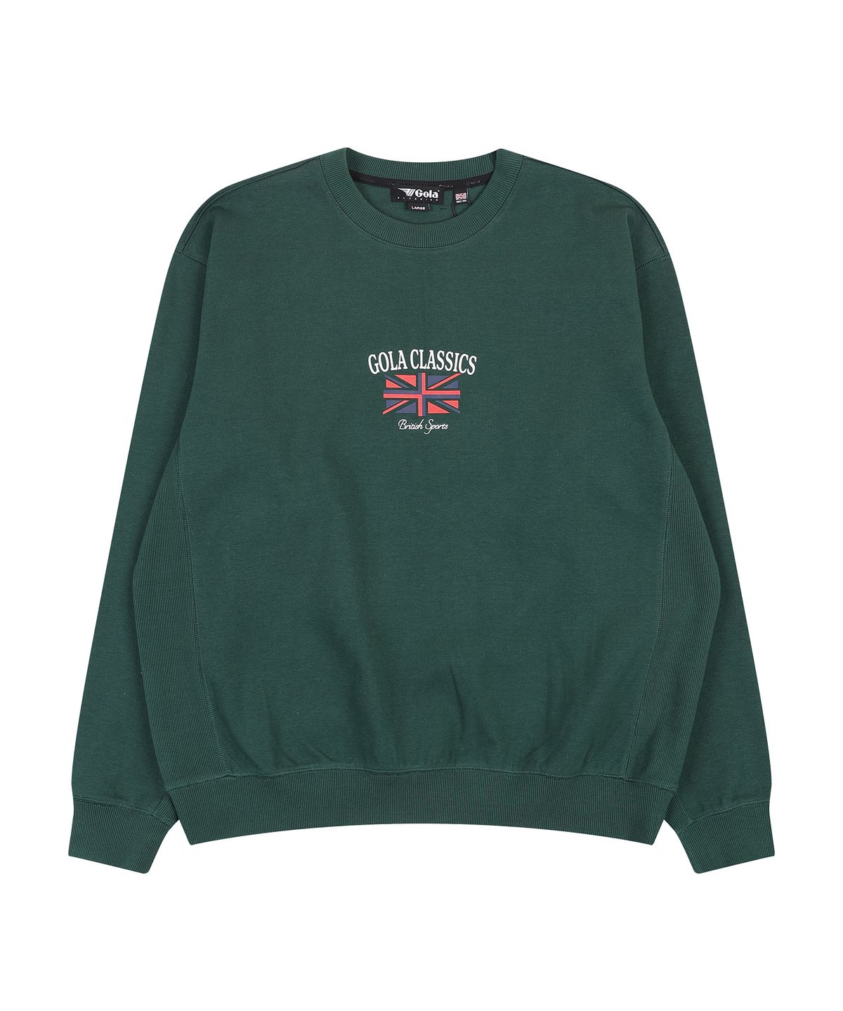 골라(GOLA) HERITAGE LOGO SWEAT SHIRTS [GREEN]