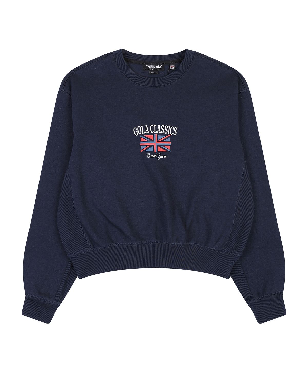 골라(GOLA) HERITAGE LOGO SWEAT SHIRTS [NAVY]