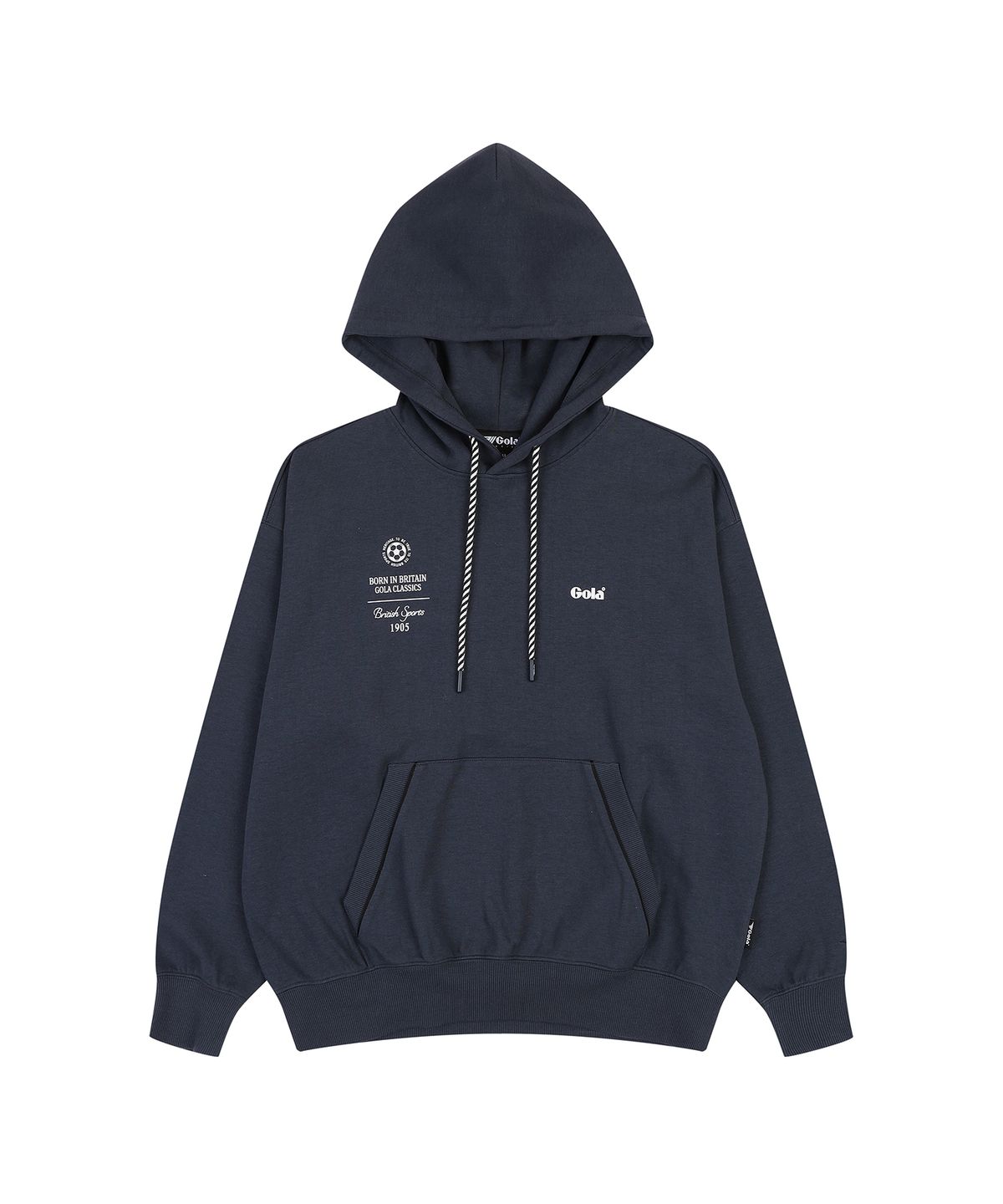 골라(GOLA) LOGO PLAY SWEAT HOODIE [CHARCOAL]