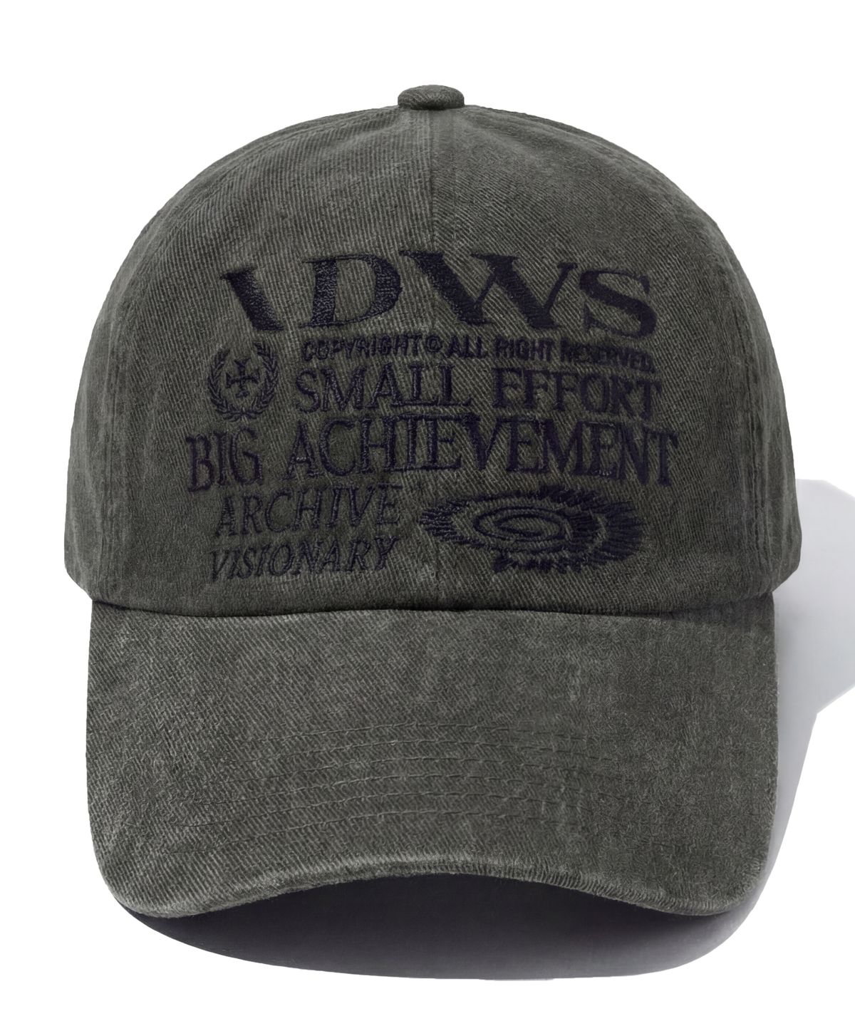 아이돈워너셀(IDWS) Signature Maxi Cap Charcoal