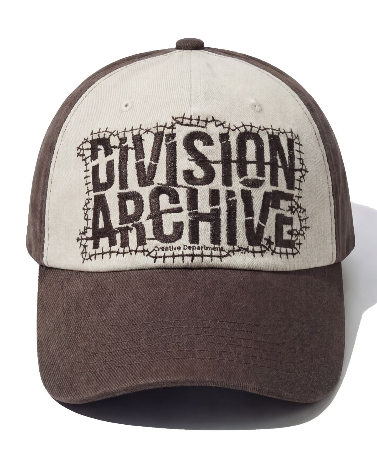 아이돈워너셀(IDWS) Division Archive Maxi Cap Brown/Beige