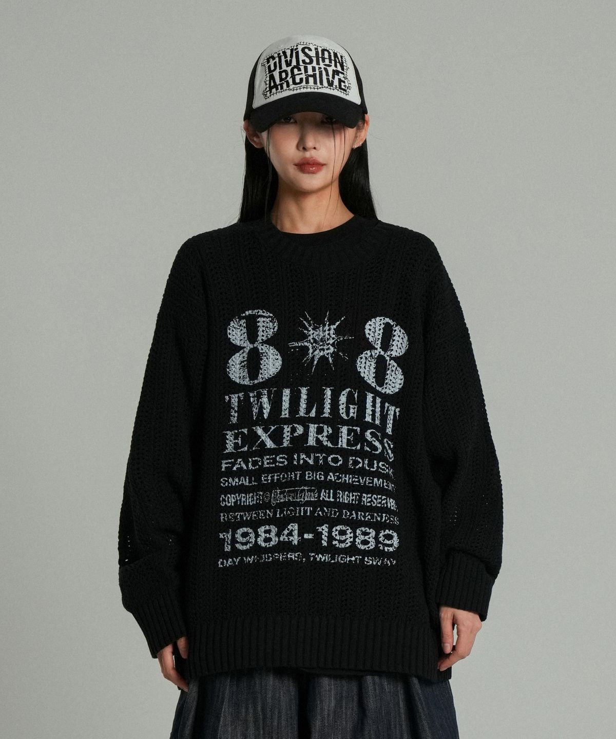 아이돈워너셀(IDWS) Novichi Knit Black