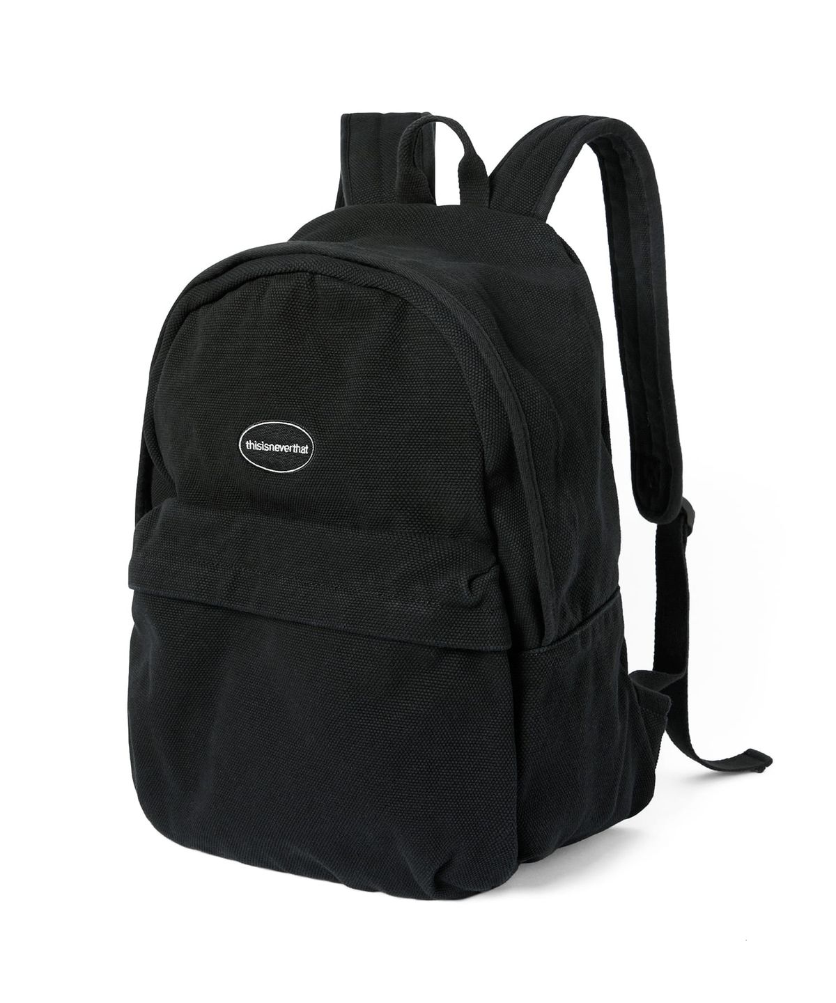 디스이즈네버댓(THISISNEVERTHAT) Canvas Backpack Black