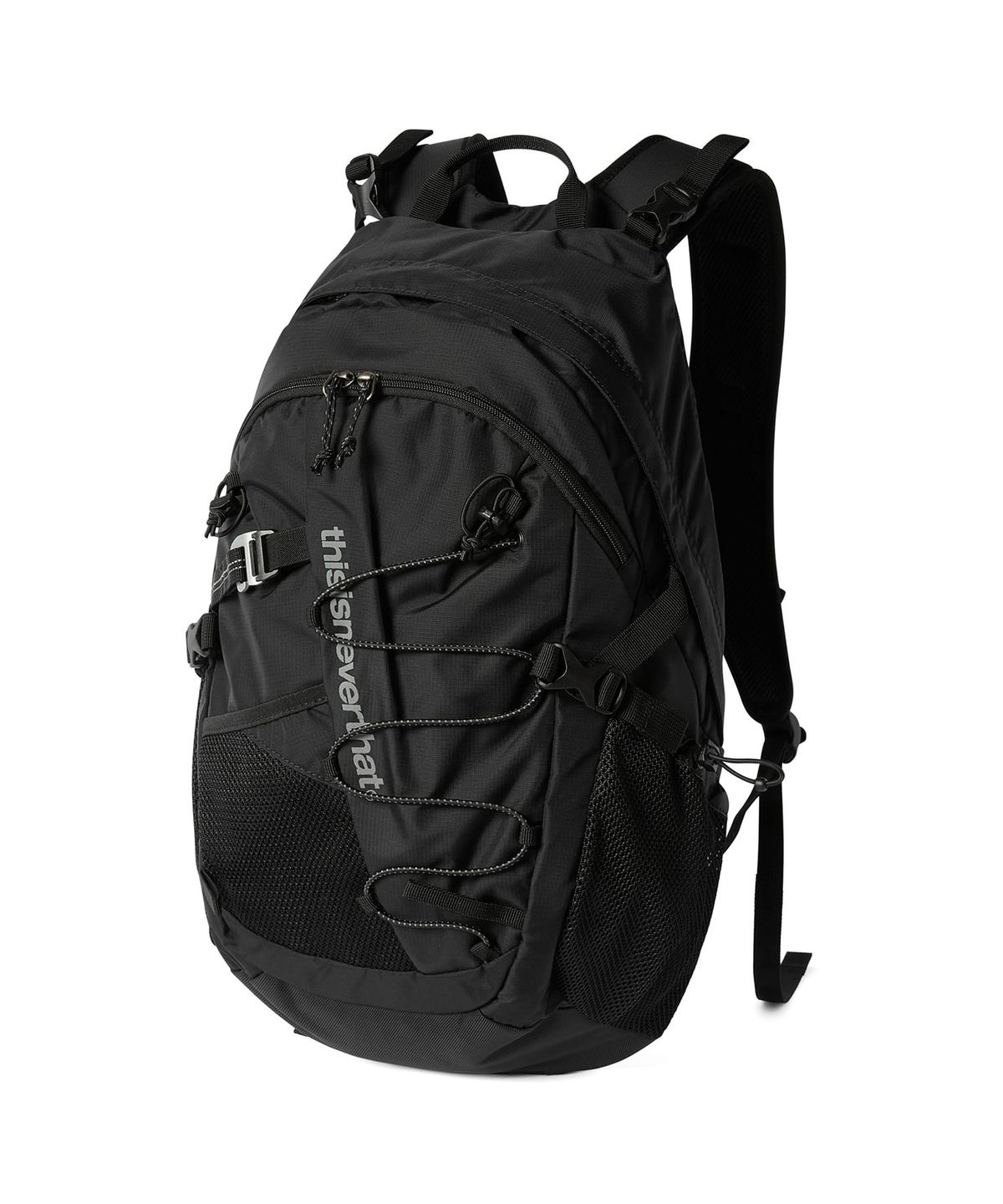 디스이즈네버댓(THISISNEVERTHAT) (SS25) SP-Logo Field Backpack 28 Black
