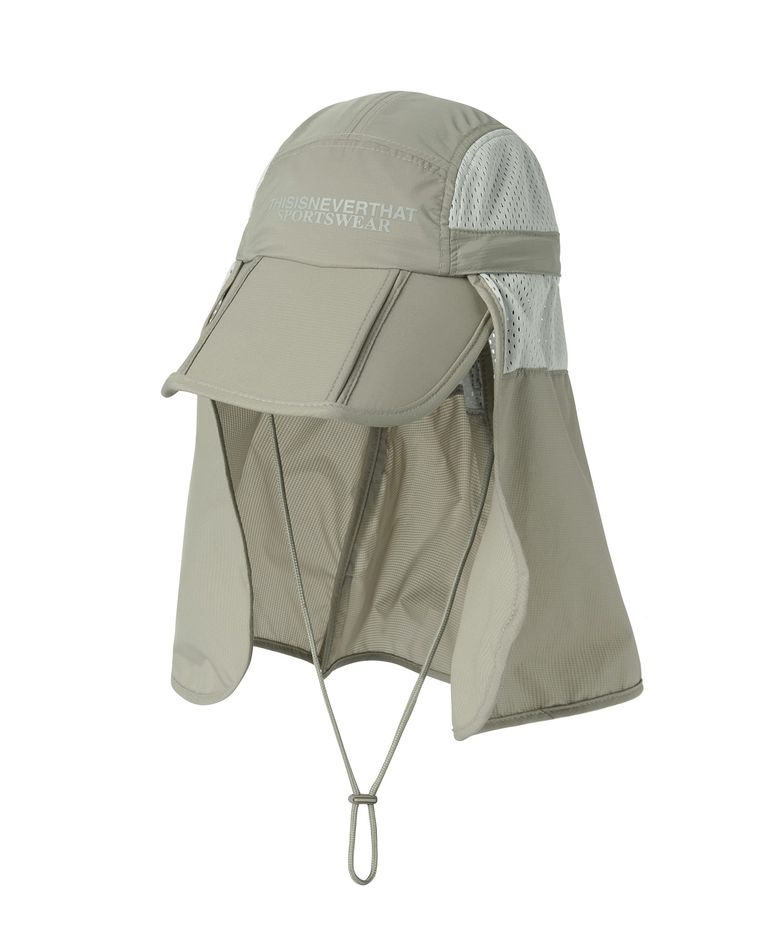 Long Bill Sun Sport Cap Beige