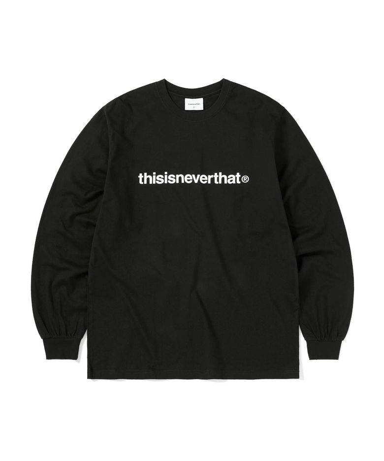 (SS25) T-Logo L/S Tee Black