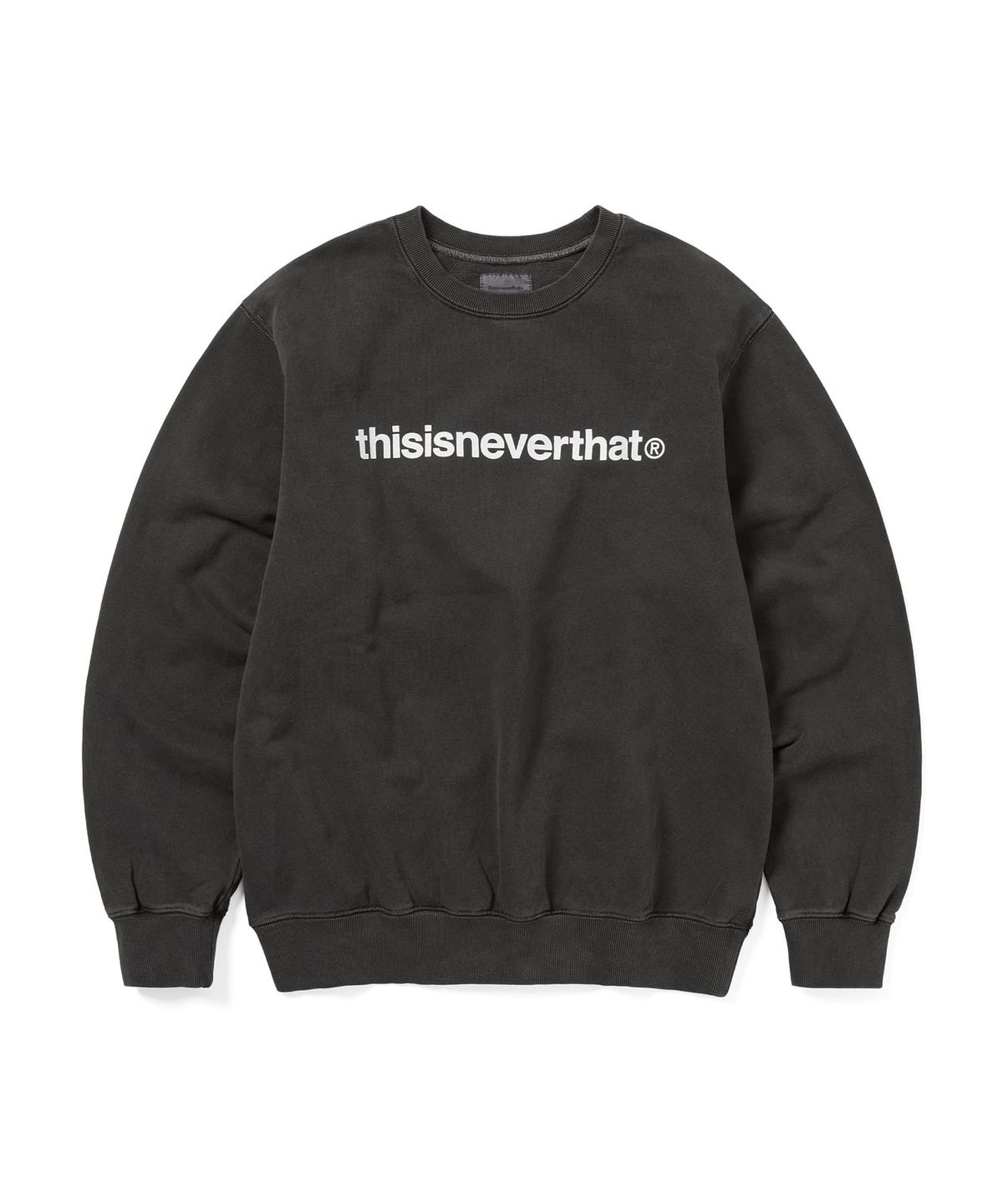디스이즈네버댓(THISISNEVERTHAT) T-Logo LT Crewneck Charcoal