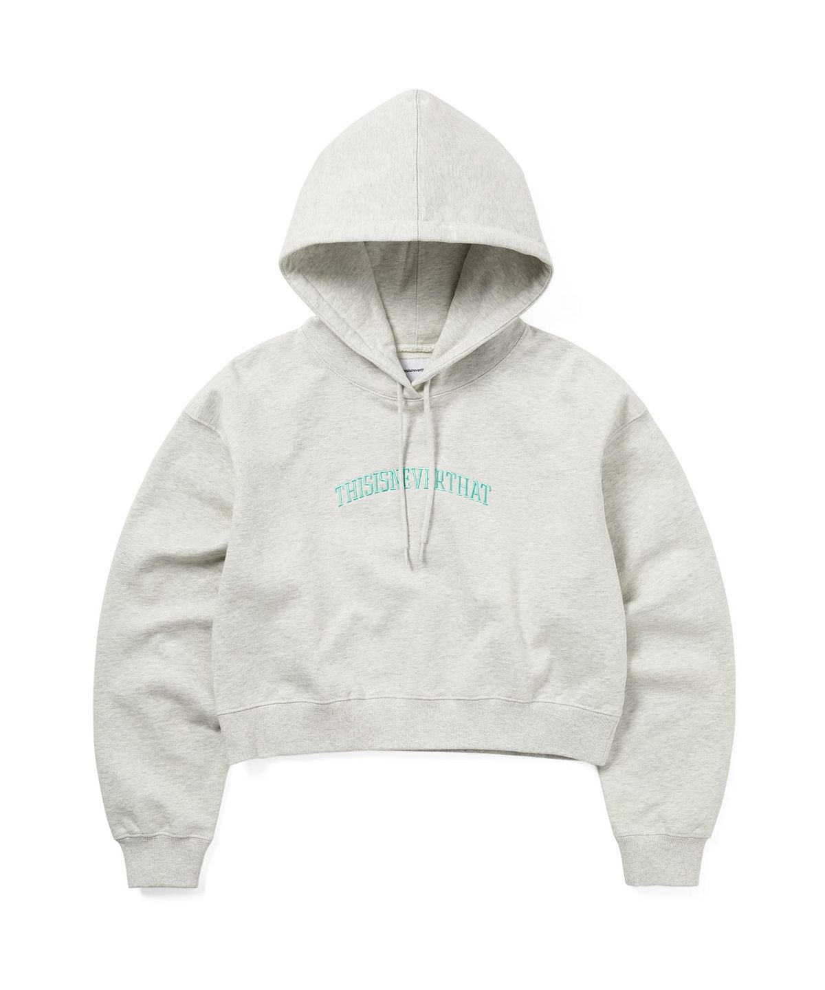 디스이즈네버댓(THISISNEVERTHAT) Arch-Logo W Hoodie Oatmeal