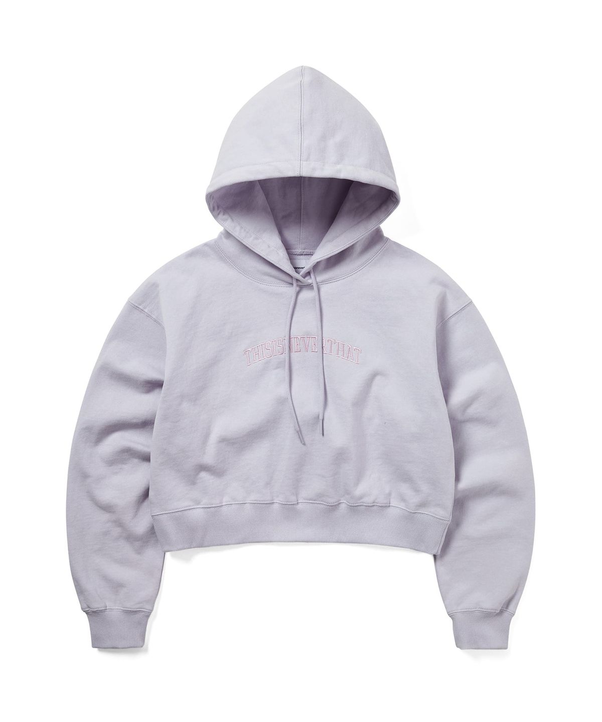 디스이즈네버댓(THISISNEVERTHAT) Arch-Logo W Hoodie Lilac