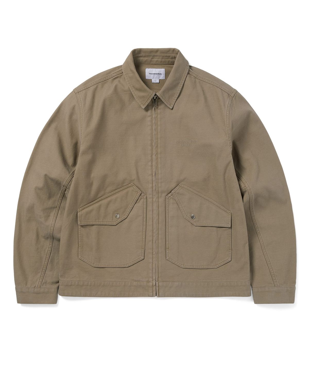 디스이즈네버댓(THISISNEVERTHAT) Washed Work Jacket Khaki