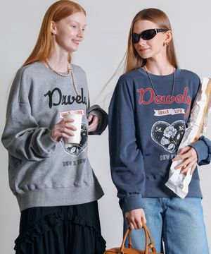 듀일리 스웨트셔츠 (2 Colors)