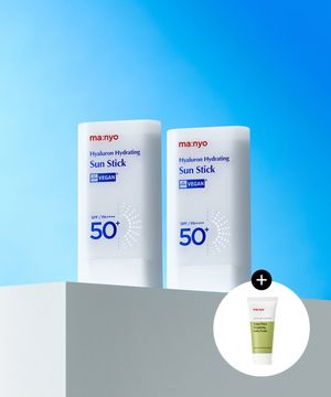 [2PACK] 히알루론 하이드레이팅 선스틱 18g (+소다폼 20ml 증정)