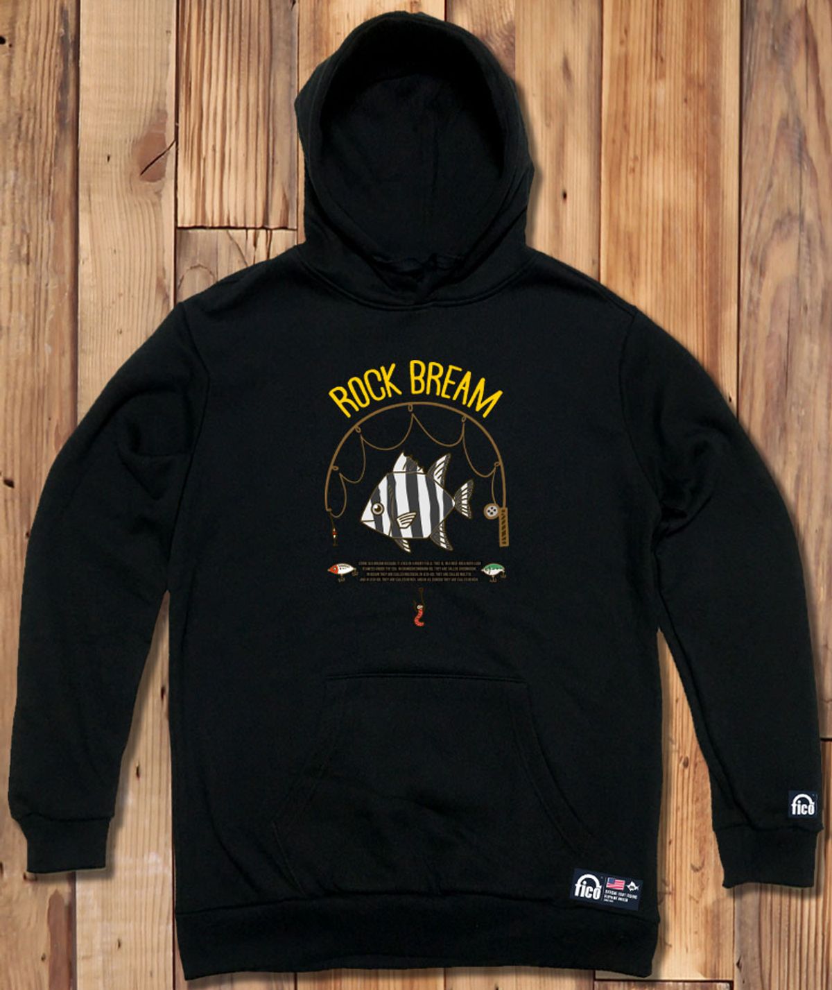 돌돌(DOLDOL) FICO-HOODY-221  익스트림 낚시 브랜드 피코앵글러 돌돔 후드티