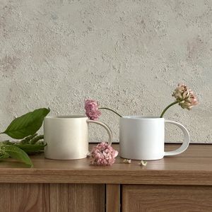 젠 무광 머그잔 1p선물세트 2color