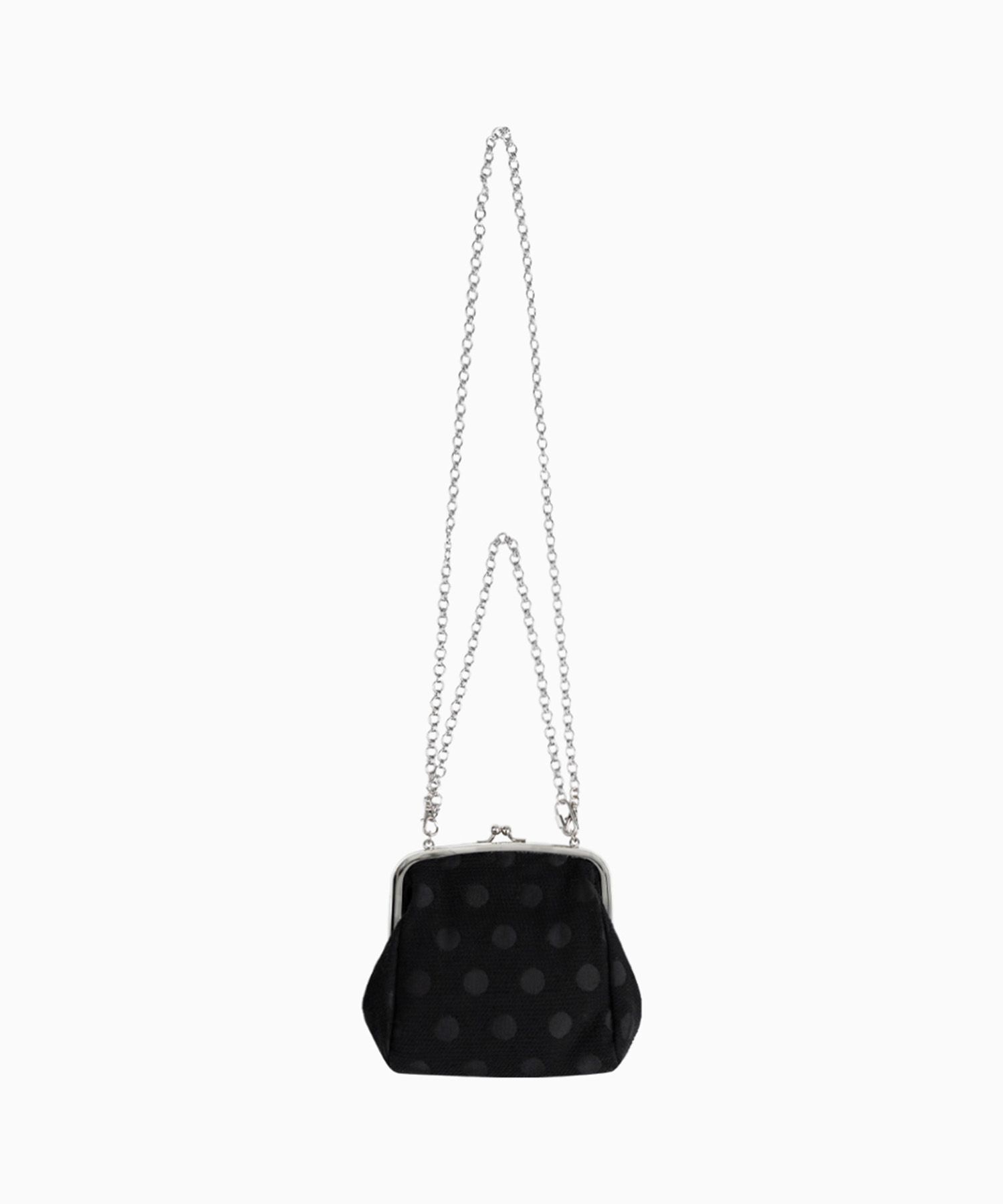 ハンドバッグ [OHESHIO] DOT PADDING BAG_BLACK org.jpg