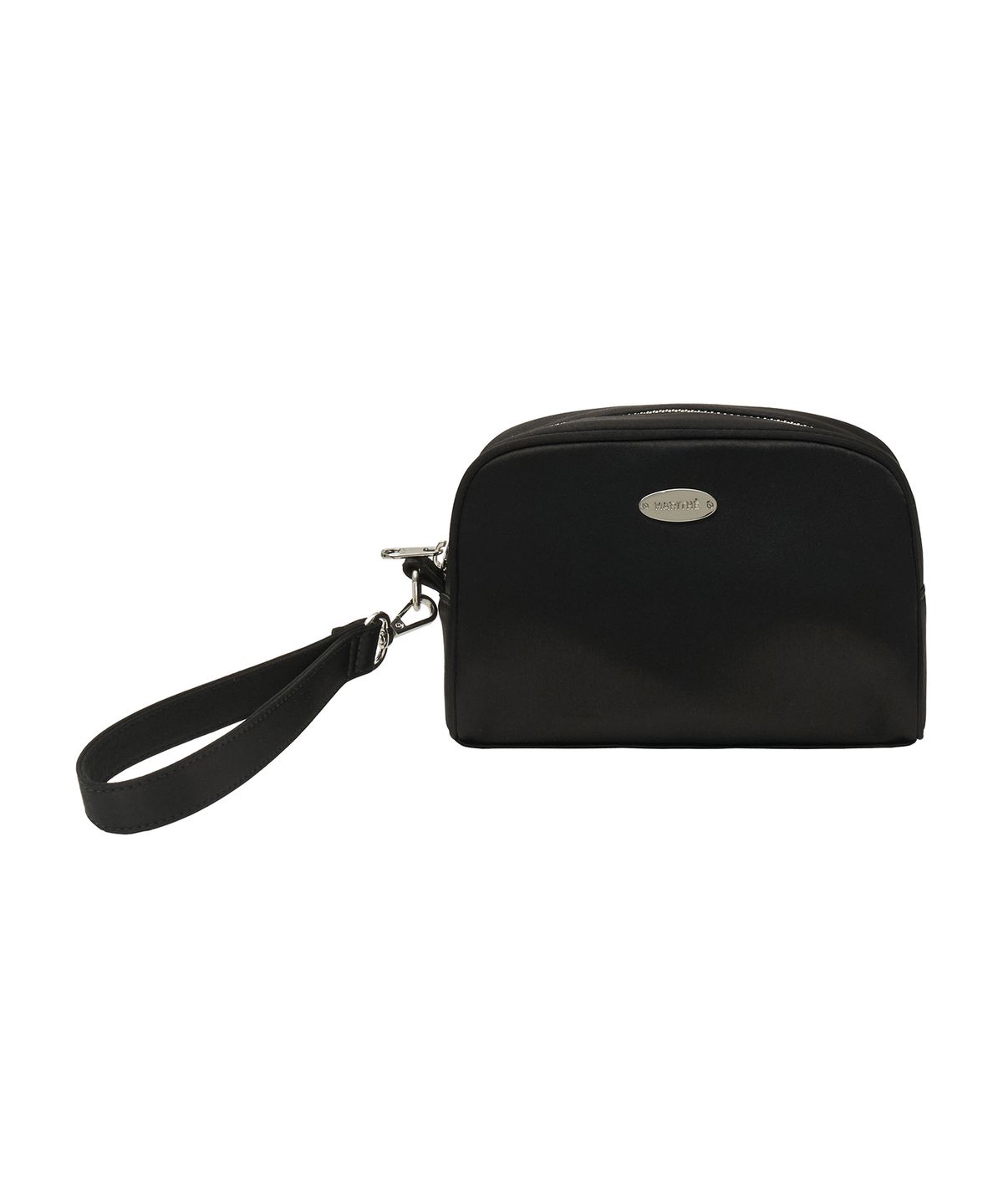 마리떼 프랑소와 저버(MARITHÉ + FRANҪOIS GIRBAUD) REGULAR LOGO SATIN POUCH black
