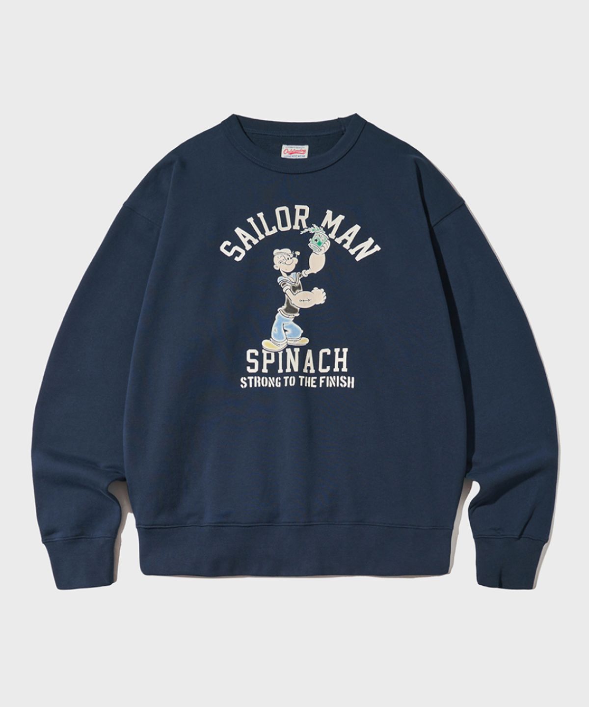아웃스탠딩(OUTSTANDING) V.S.C SWEAT(SAILOR MAN)_NAVY