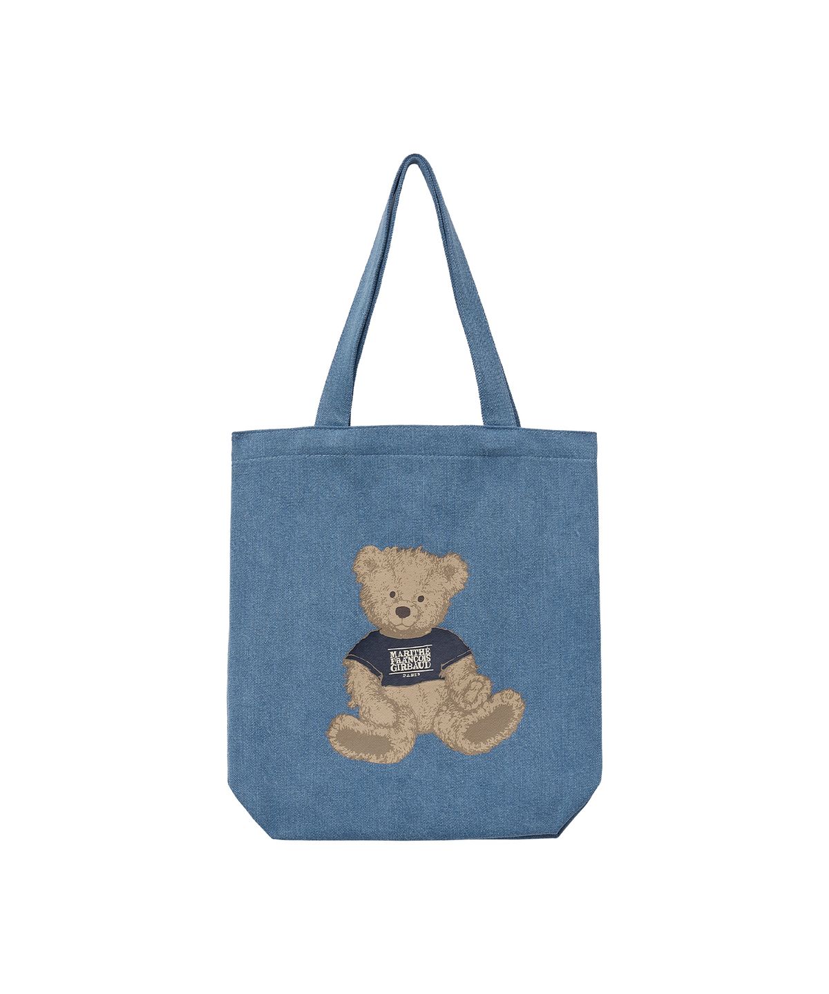 마리떼 프랑소와 저버(MARITHÉ + FRANҪOIS GIRBAUD) DOODLE BEAR ECO BAG blue