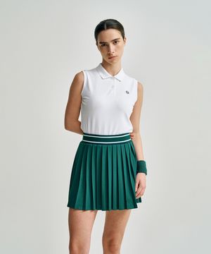 W 타키니 플레잉 슬리브리스 폴로