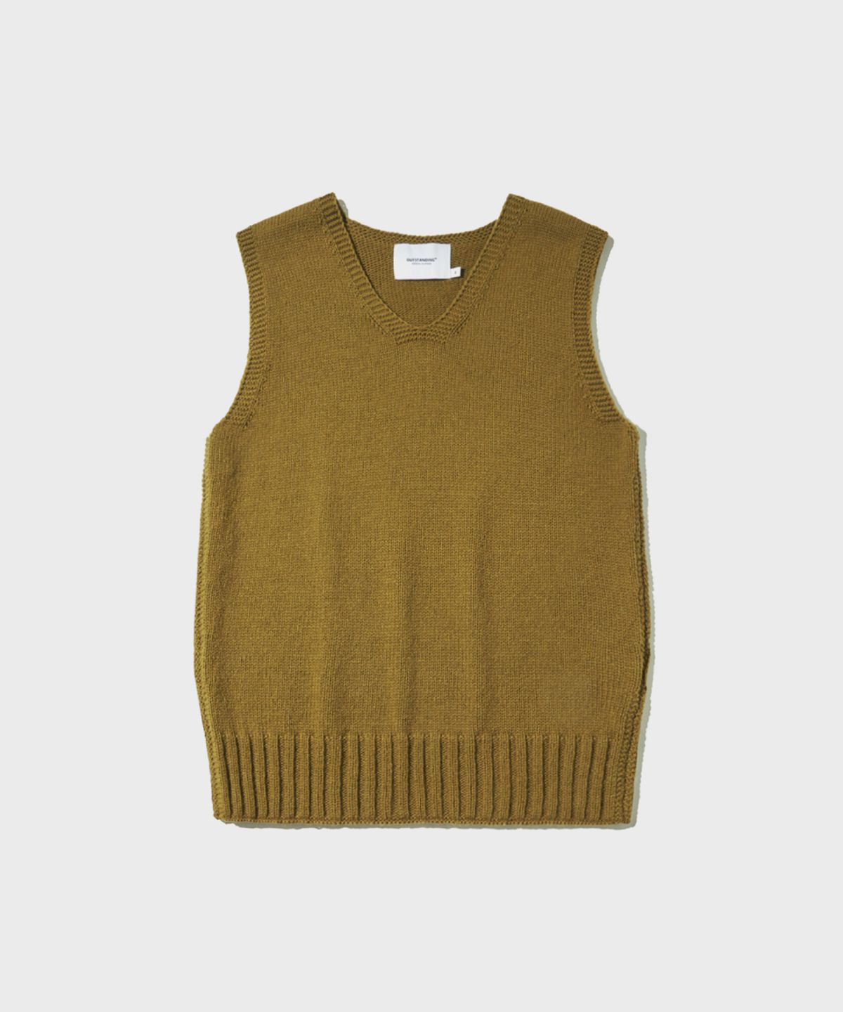 아웃스탠딩(OUTSTANDING) REDCROSS VEST_KHAKI