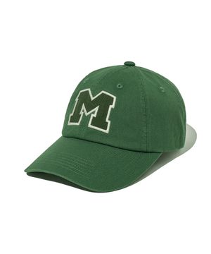 M LOGO APPLIQUE CAP green