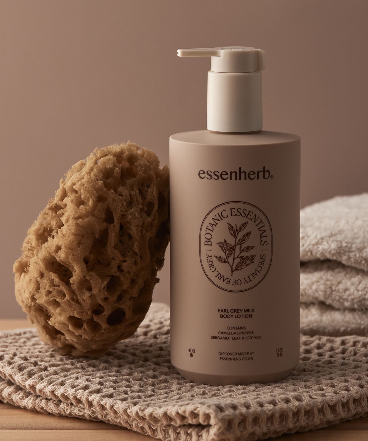 에센허브(ESSENHERB) 얼그레이 밀크 바디 로션 400ml