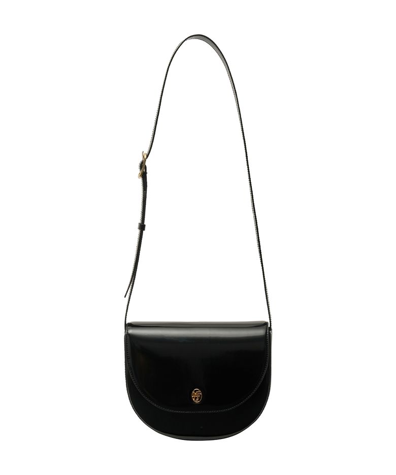 HALF MOON BAG black
