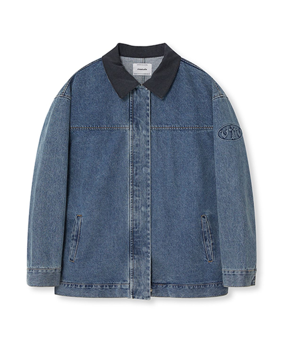 비바스튜디오(VIVASTUDIO) VXV OVERSIZED WORK JACKET [BLUE]