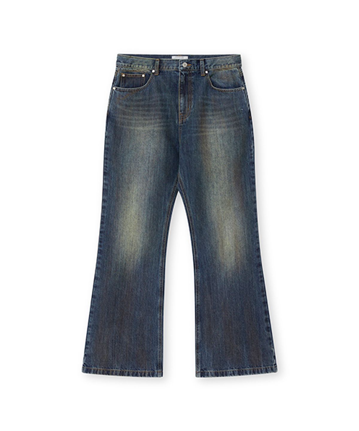 비바스튜디오(VIVASTUDIO) VINTAGE FLARED DENIM PANTS [BLUE]