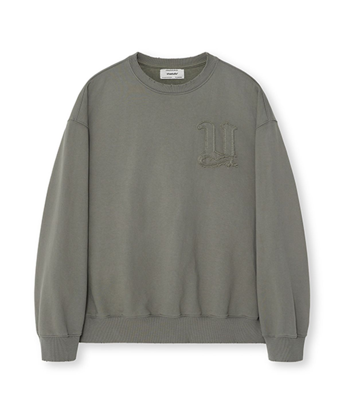 비바스튜디오(VIVASTUDIO) VESPER LOGO VINTAGE SWEATSHIRT [KHAKI]