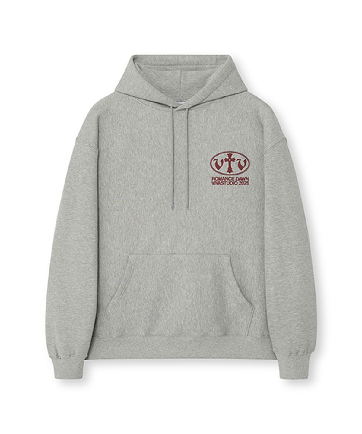 비바스튜디오(VIVASTUDIO) VXV ROMANCE DAWN HOODIE [MELANGE GRAY]