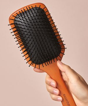 에센허브 우드 패들 브러쉬