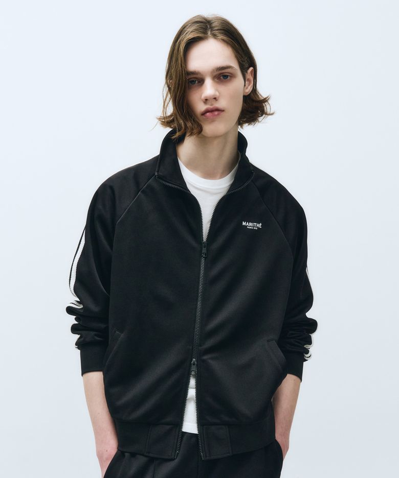 REGULAR LOGO TRACK JACKET black