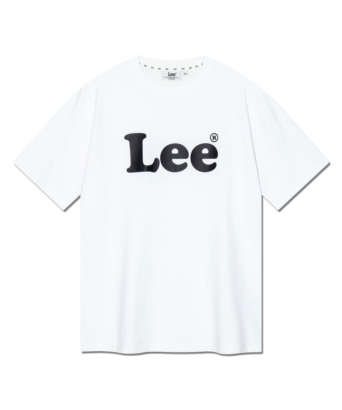 리(LEE) 빈티지 로고 티셔츠 화이트
