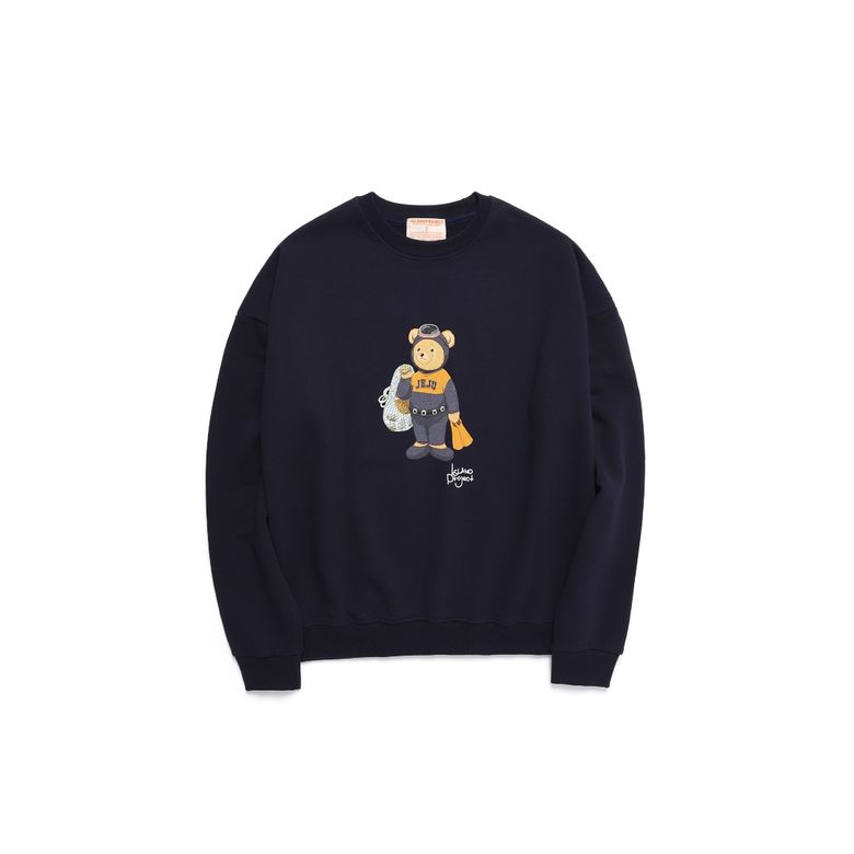 Diver Bear Sweatshirt - Navy