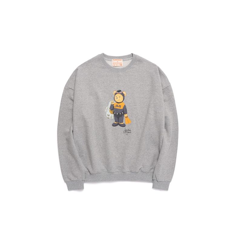 Diver Bear Sweatshirt - Gray