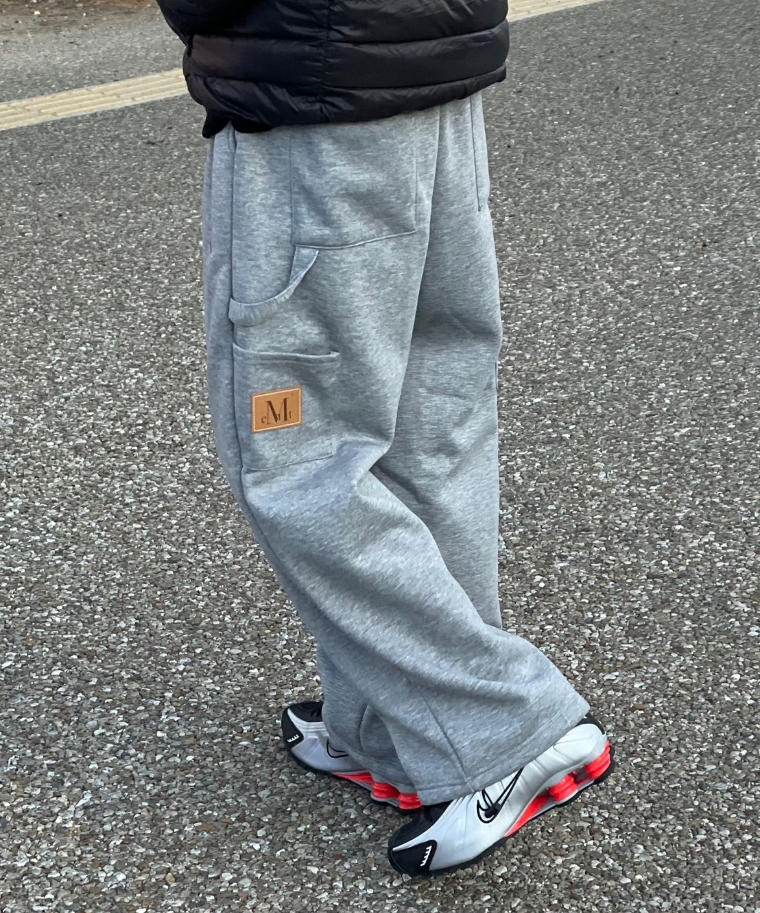 ★MUCENT★ Hammer Side Pocket Carpenter Sweatpants 3 Colors MUSINSA | MUCENT Hammer Side Pocket Carpenter Sweat Bermuda