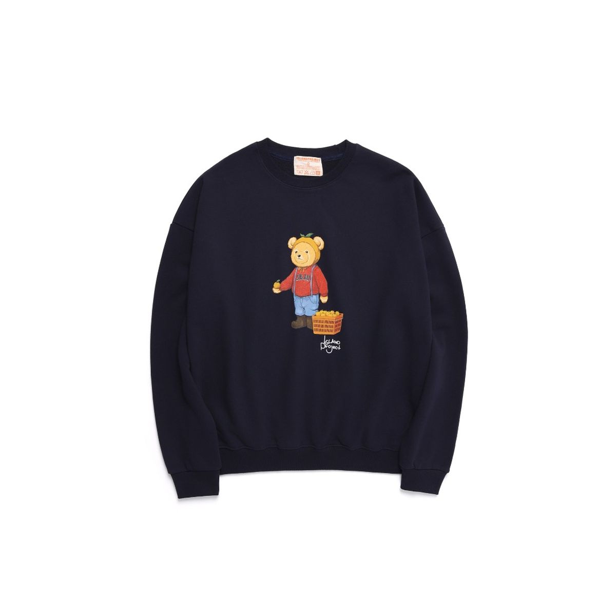 아일랜드 프로젝트(ISLAND PROJECT) Mandarine Bear Sweatshirt - Navy