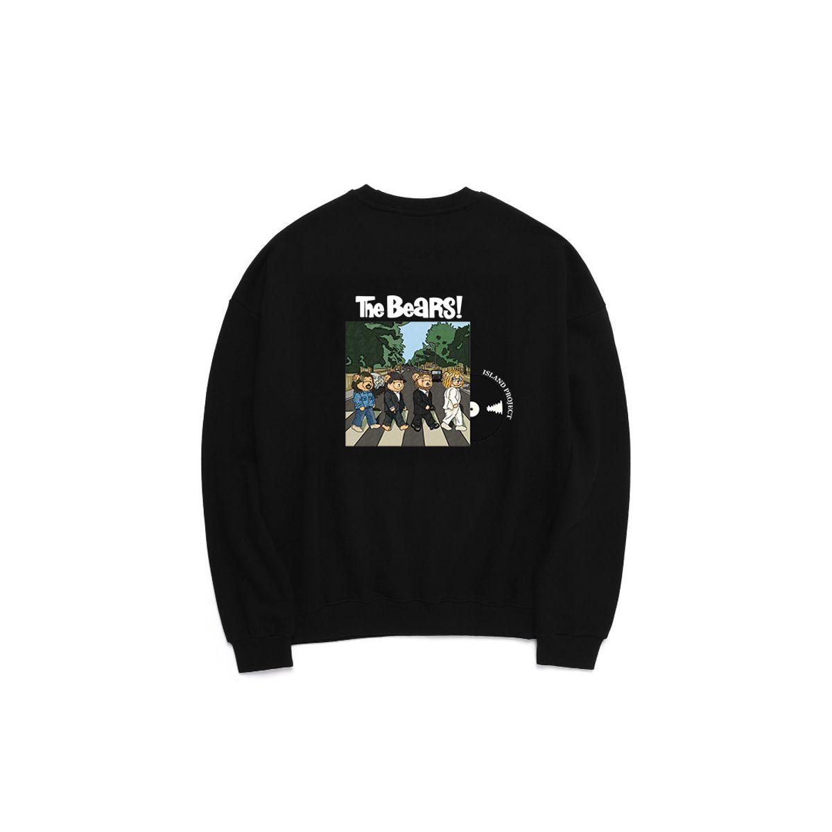 아일랜드 프로젝트(ISLAND PROJECT) THE Bears Sweatshirt - Black