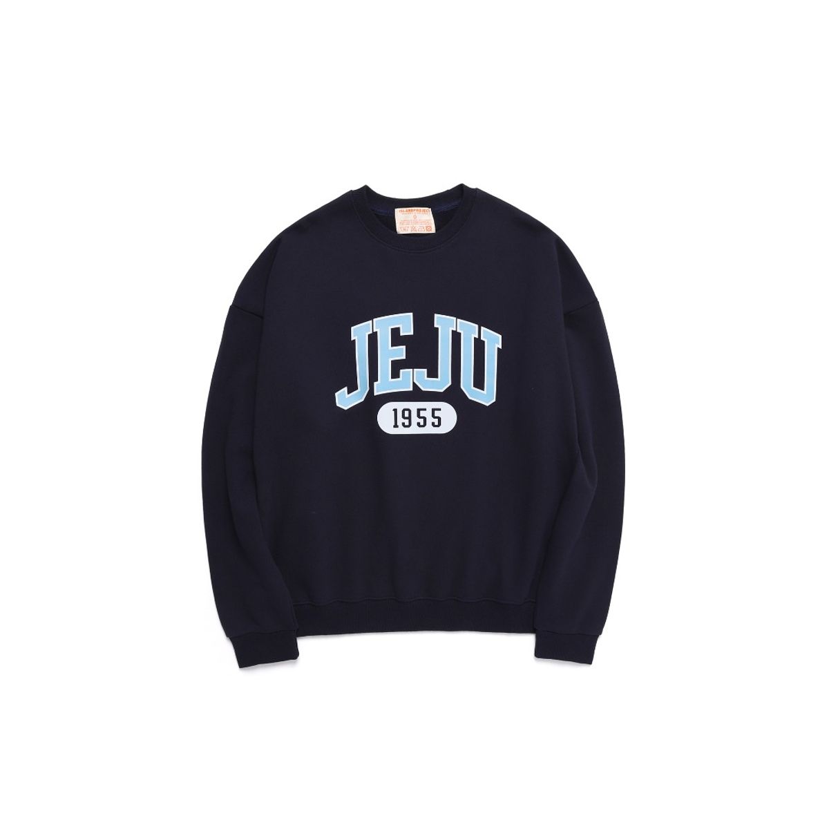 아일랜드 프로젝트(ISLAND PROJECT) Classic JEJU 1955 Sweatshirt - Navy