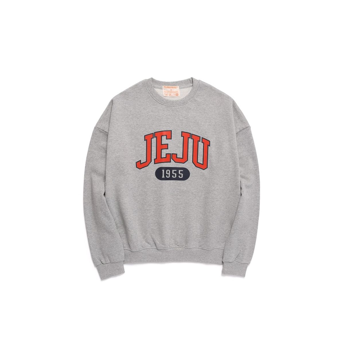 아일랜드 프로젝트(ISLAND PROJECT) Classic JEJU 1955 Sweatshirt - Gray
