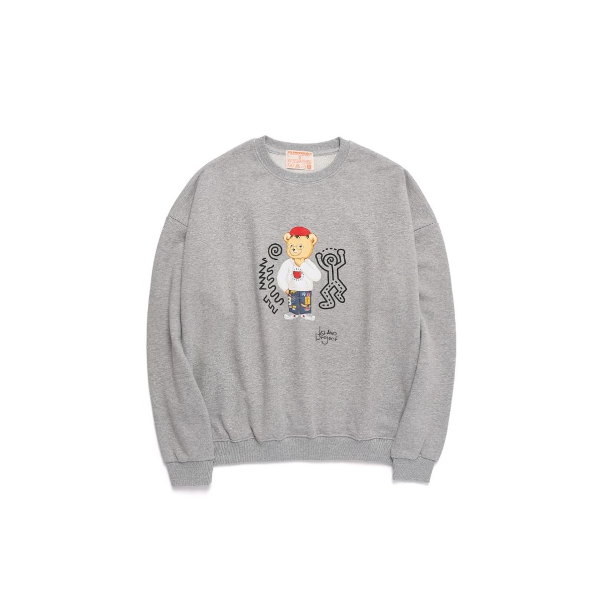 아일랜드 프로젝트(ISLAND PROJECT) Keith Haring(키스해링) Sweatshirt - Gray
